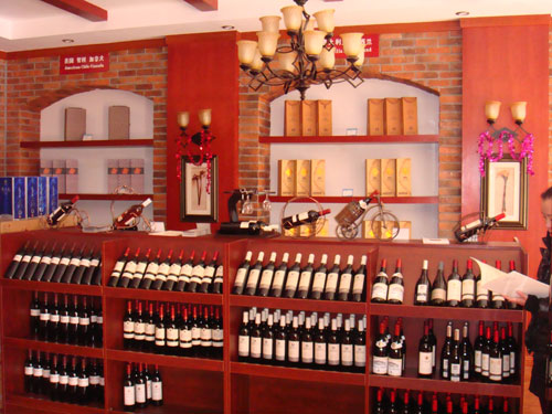 ?呼和浩特市貨架——煙酒店貨架