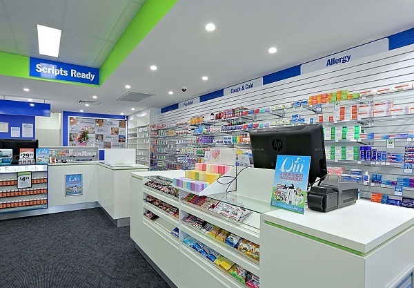 內蒙古貨架——收銀臺